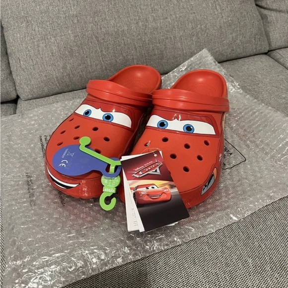 CROCS Shoes Lightning Mcqueen Light Up Crocs Poshmark